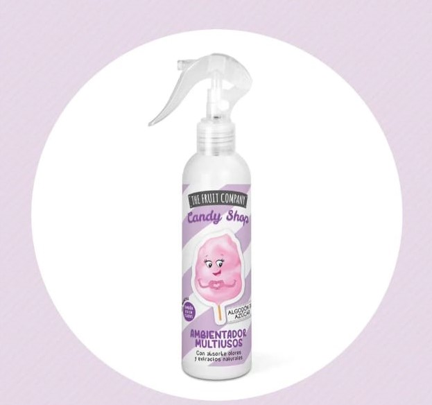 Spray Ambientador The Fruit Company Candy Shop Algodão Doce 200ml