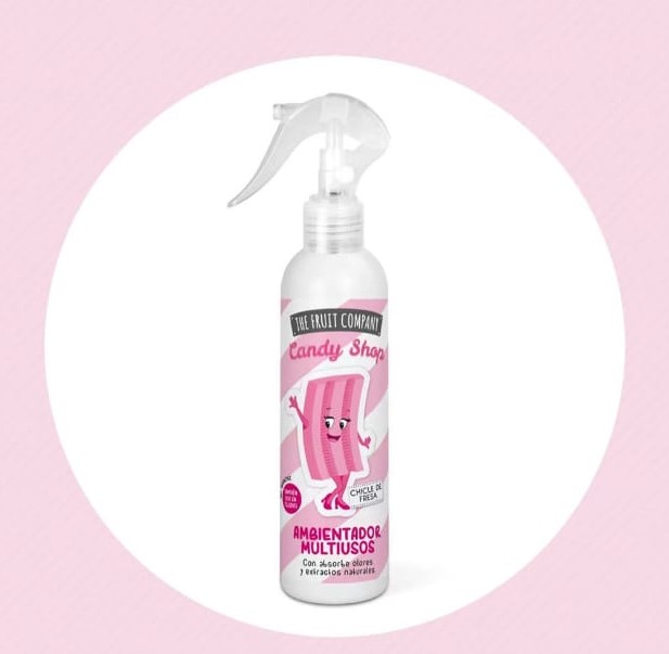 Spray Ambientador The Fruit Company Candy Shop Chiclete de Morango 200ml