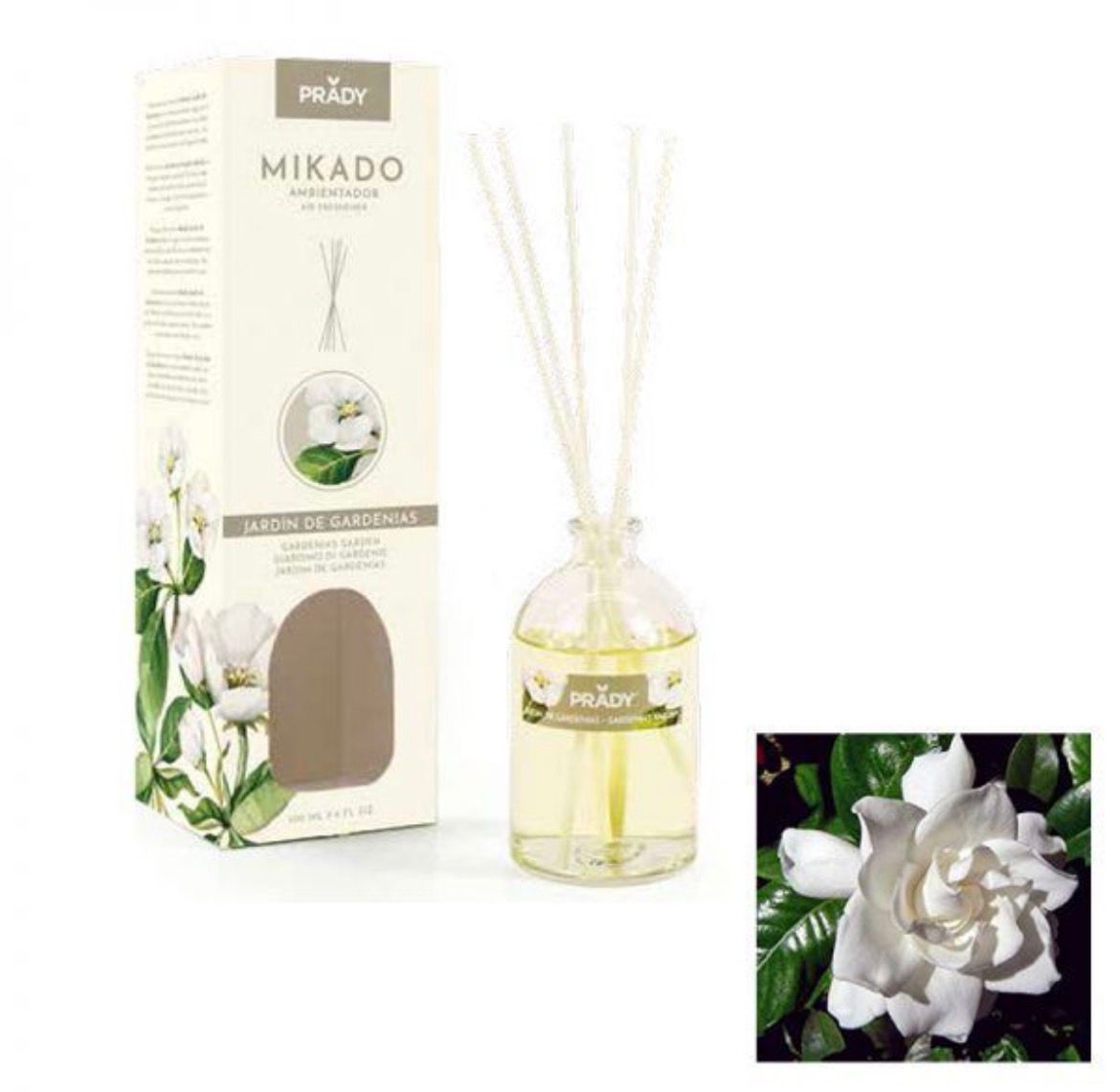 mikado prady jardim de gardernias